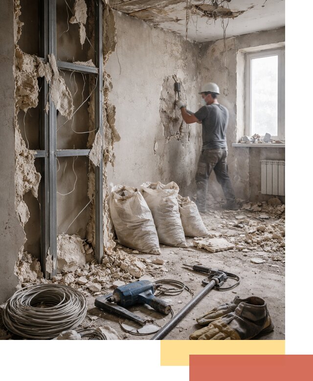 Профессиональный демонтаж зданий и конструкций в Сергиевом Посаде