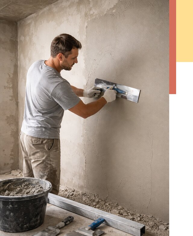 Штукатурка стен без маяков в Сергиевом Посаде от 7368 руб/м2 — услуги и цена | ОТДЕЛОЧНИК-Сгп