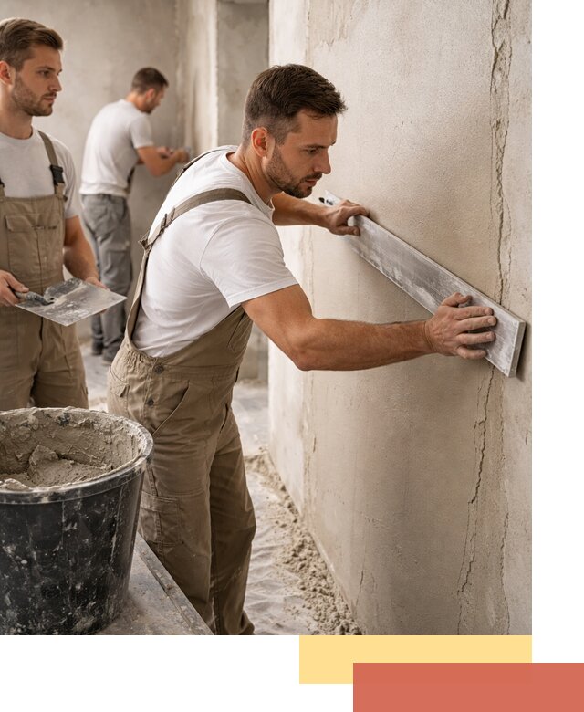 Штукатурка стен без маяков в Сергиевом Посаде быстро и качественно