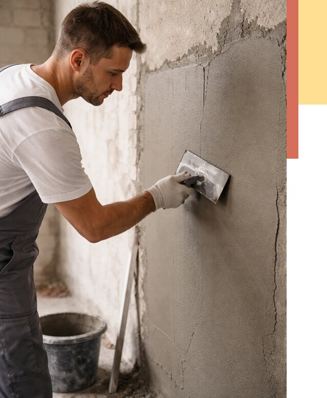 Штукатурка стен под плитку в Сергиевом Посаде от 4298 руб./м2 — выравнивание под плитку | ОТДЕЛОЧНИК-Сгп