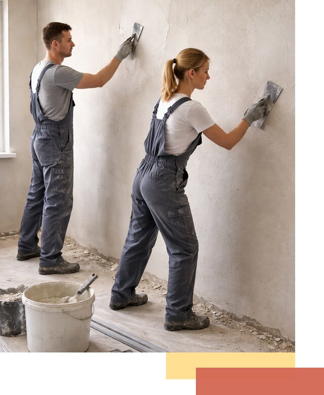 Штукатурка стен под обои в Сергиевом Посаде профессионально и быстро