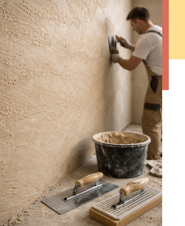 Декоративная штукатурка травертин в Сергиевом Посаде от 1842 руб/м2 — качественно и недорого | ОТДЕЛОЧНИК-Сгп