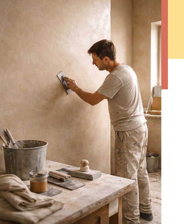 Марокканская штукатурка таделакт в Сергиевом Посаде под ключ от 4298 руб. | ОТДЕЛОЧНИК-Сгп