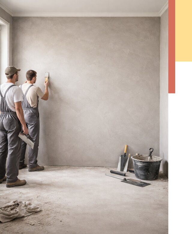 Микробетон на стены в Сергиевом Посаде от 1279 руб. — нанесение и отделка | ОТДЕЛОЧНИК-Сгп