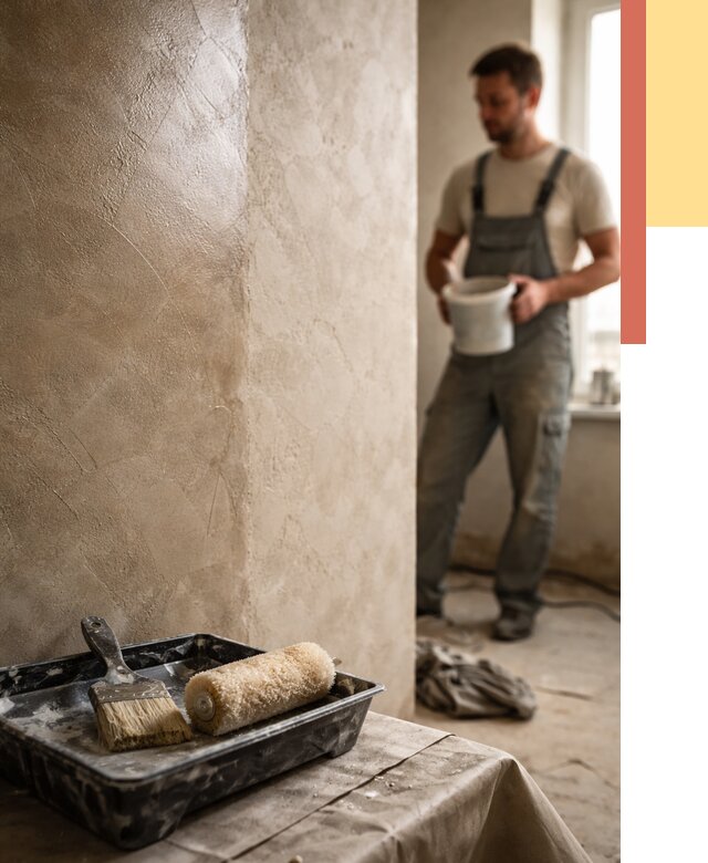 Нанесение воска на штукатурку в Сергиевом Посаде от 3582 руб. | Услуги ОТДЕЛОЧНИК-Сгп