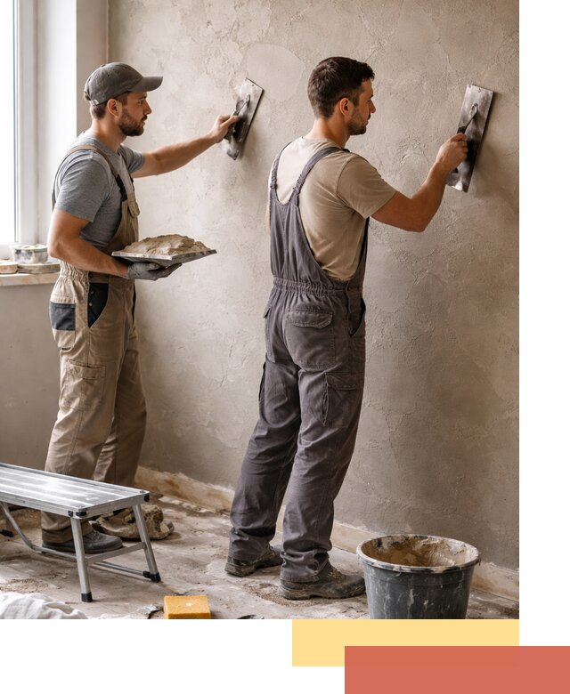 Ремонт декоративной штукатурки и восстановление фактуры в Сергиевом Посаде