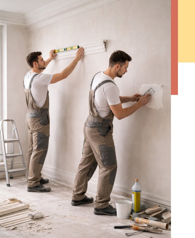 Монтаж лепнины на стены в Сергиевом Посаде от 4605 руб. — недорого, быстро | ОТДЕЛОЧНИК-Сгп