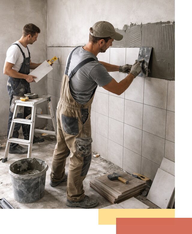 Укладка плитки на стены в Сергиевом Посаде профессионально и надежно