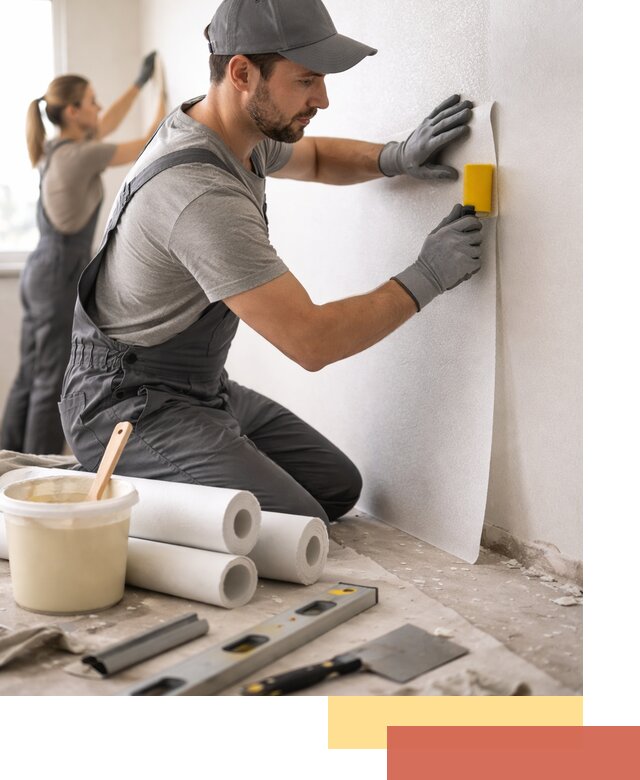 Поклейка стеклообоев профессионально в Сергиевом Посаде