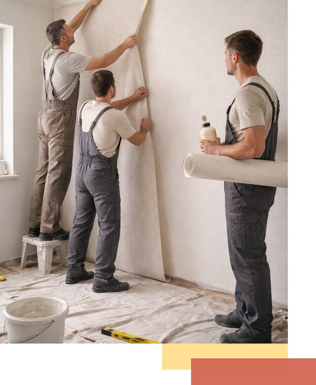 Оклейка стен обоями в Сергиевом Посаде — качественно и профессионально