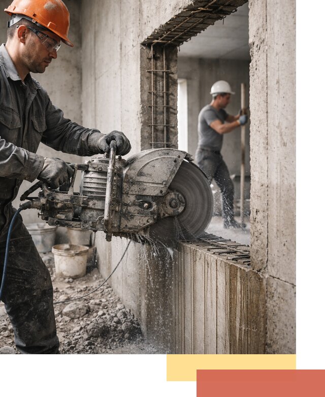 Алмазная резка проемов в Сергиевом Посаде быстро и точно