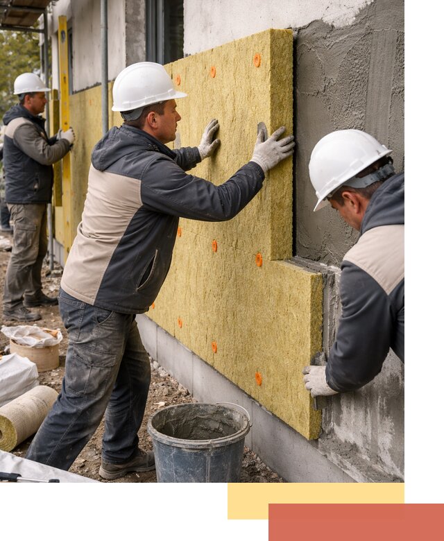 Утепление стен минватой в Сергиевом Посаде — тепло и звукоизоляция