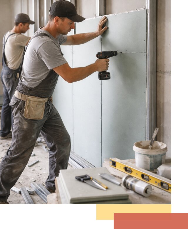 Кладка влагостойких перегородок ПГП в Сергиевом Посаде