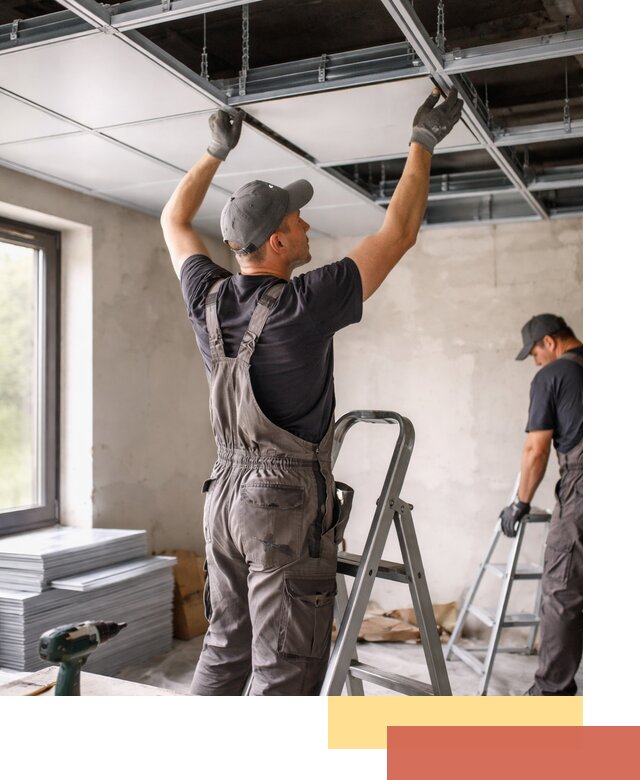 Монтаж кассетного потолка в Сергиевом Посаде качественно и быстро