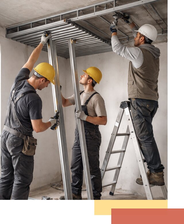 Монтаж реечного потолка под ключ в Сергиевом Посаде