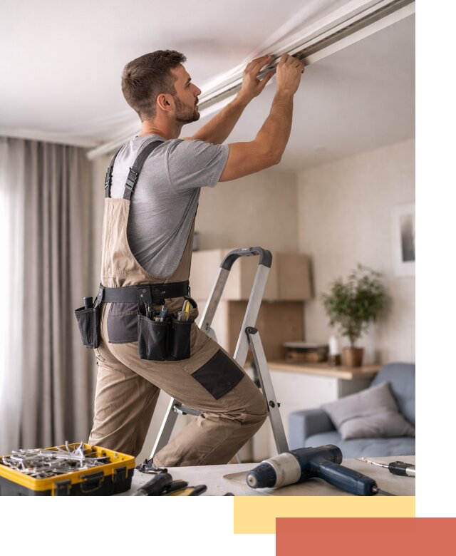 Ремонт натяжных потолков в Сергиевом Посаде — качественно и оперативно