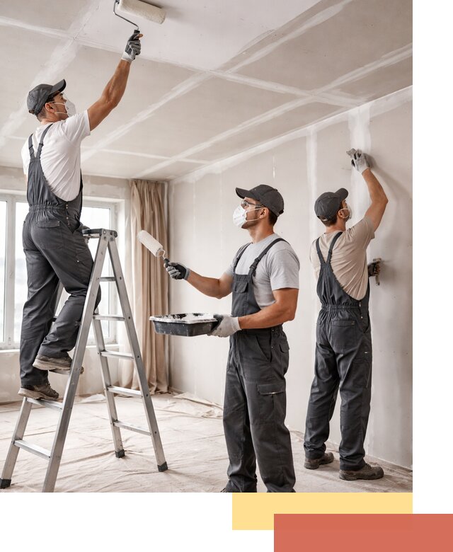 Покраска потолка из гипсокартона в Сергиевом Посаде качественно и недорого