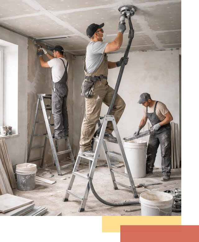 Ремонт потолка из гипсокартона в Сергиевом Посаде: быстрый и качественный монтаж