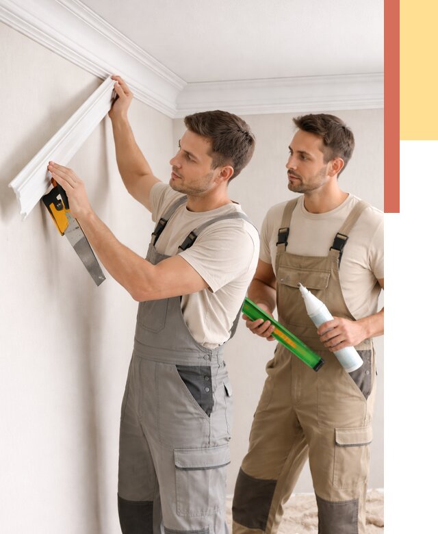 Монтаж потолочного плинтуса в Сергиевом Посаде от 2354 руб. — быстро и недорого | ОТДЕЛОЧНИК-Сгп