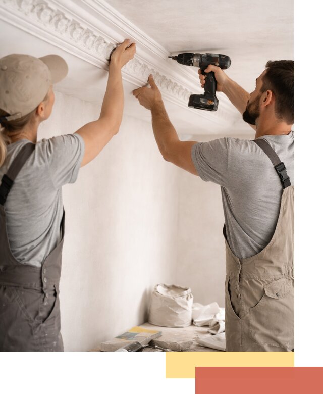 Профессиональный монтаж лепнины на потолок в Сергиевом Посаде