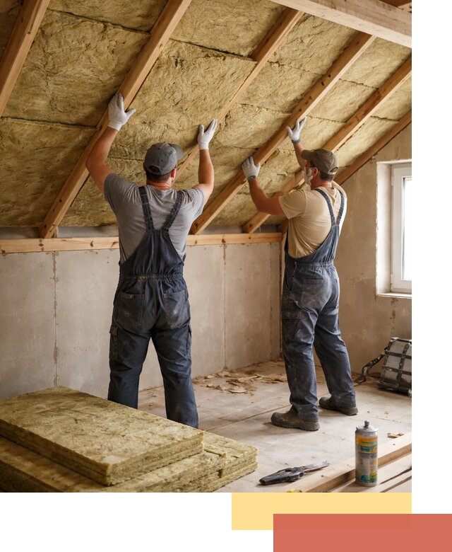 Утепление потолка минеральной ватой в Сергиевом Посаде