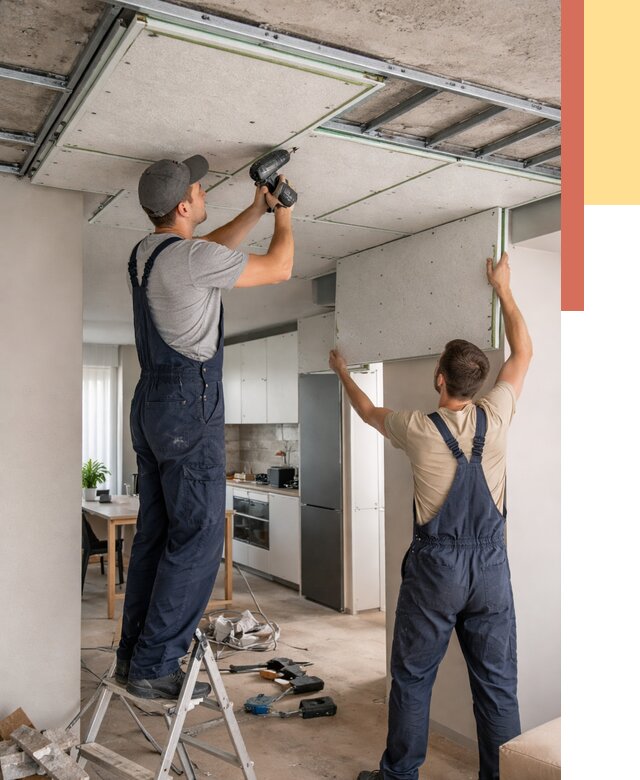 Шумоизоляция потолка панелями зипс в Сергиевом Посаде от 1893 руб. под ключ | ОТДЕЛОЧНИК-Сгп